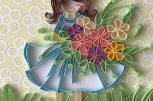 Поделка дюймовочка