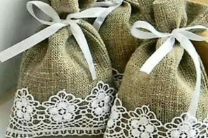 Поделки из мешковины