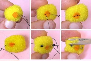 Поделки из помпонов своими руками для детей