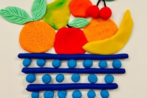 Поделки из пластилина для самых маленьких