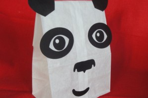 Поделка панда