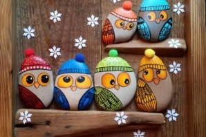 Поделки из гальки своими руками
