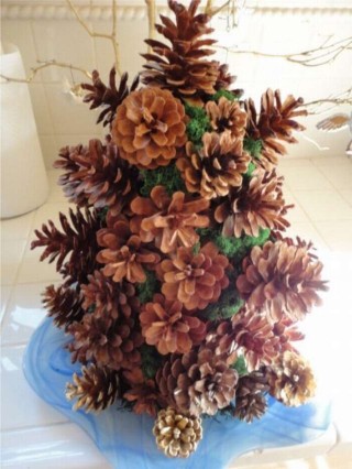 Осенняя поделка елка