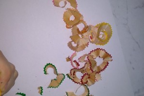 Поделки из стружки от карандашей для дошкольников