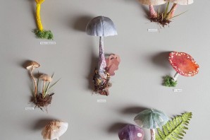 Поделка грибок из бумаги