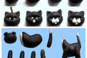 Поделки из пластилина животные легкие