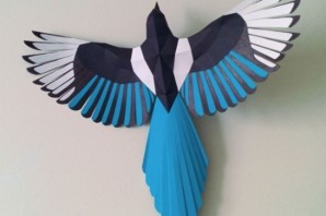 Ласточка поделка из бумаги