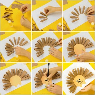 Быстрая поделка из бумаги для детей