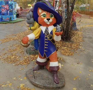 Поделка кот в сапогах