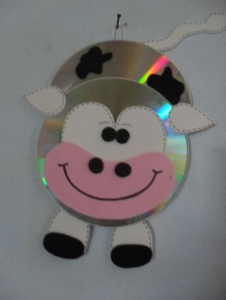 Поделки из дисков для детей