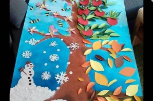 Чудо дерево поделка в садик