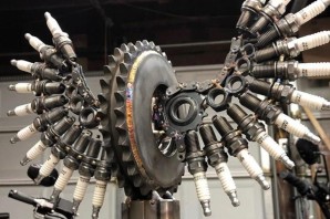 Поделки из автомобильных запчастей