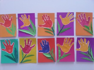 Ко дню матери поделки в ясельной группе