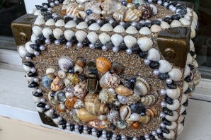 Поделки из мелких ракушек
