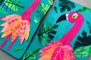 Кракатау поделки из бумаги