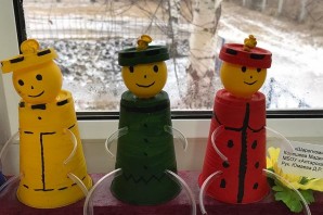 Поделки из вторсырья в школу