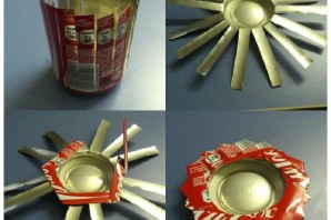 Поделка из жестяной банки