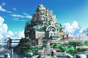 Обои синий экзорцист