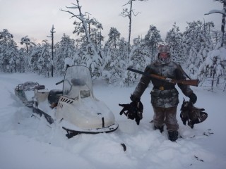 Охота в тайге зимой