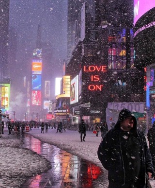 Нью йорк температура зимой