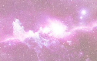 Фон розовый космос