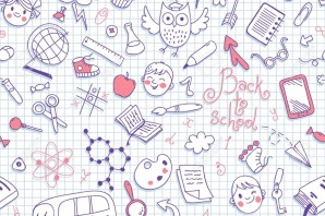 Школьная тетрадь фон