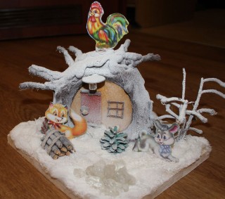 Новогодняя поделка в садик