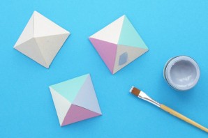 Легкие поделки из бумаги