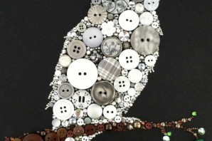 Поделки из пуговиц