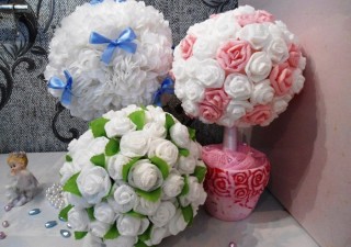 Поделки из салфеток