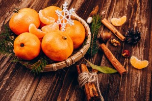 Фон с апельсинами