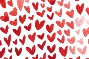 Милые обои на телефон с сердечками