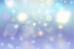 Синий фон с бликами