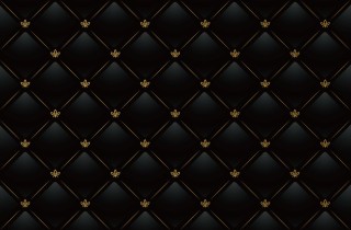 Обои коричневые с золотом