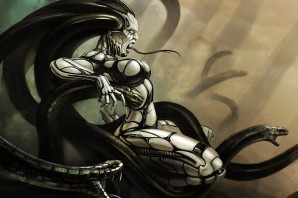 Обои на телефон медуза горгона