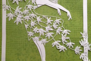 Поделки из белой бумаги