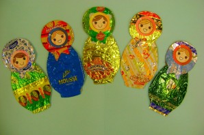 Поделка матрешка в детский сад
