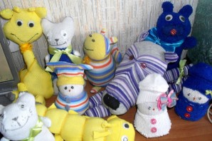 Поделки из носков своими руками