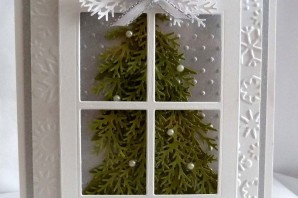 Поделка своими руками новогоднее окно
