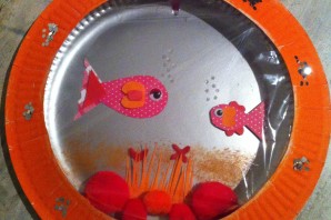 Поделки из одноразовых тарелок