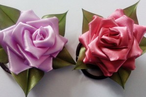 Поделки из ленточек атласных своими руками