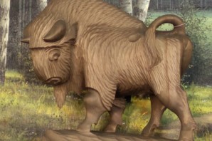 Поделка зубр своими руками