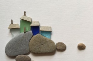 Поделки из морских камней
