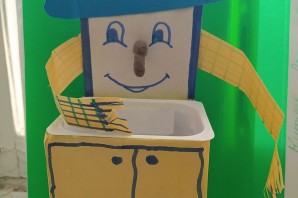 Поделка мойдодыр своими руками