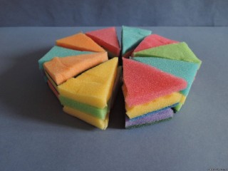 Поделки из губки