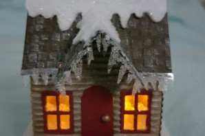 Домик поделка своими руками зимний