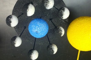 Луна своими руками поделка