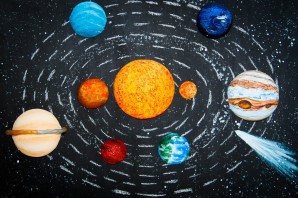 Поделка планета марс