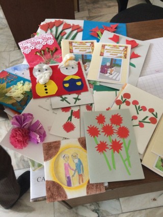 Поделка бабушке на день пожилого человека