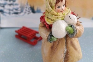 Поделка из ваты